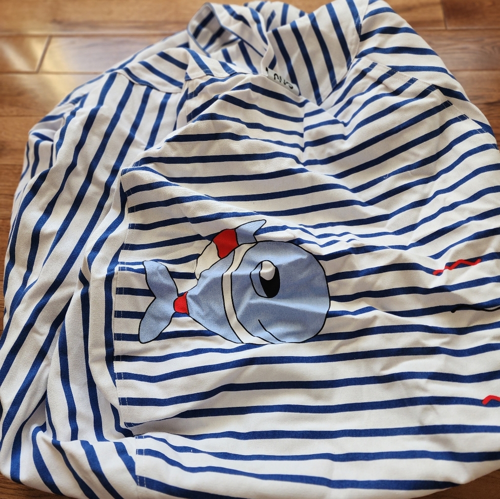 Bean bag kid storage